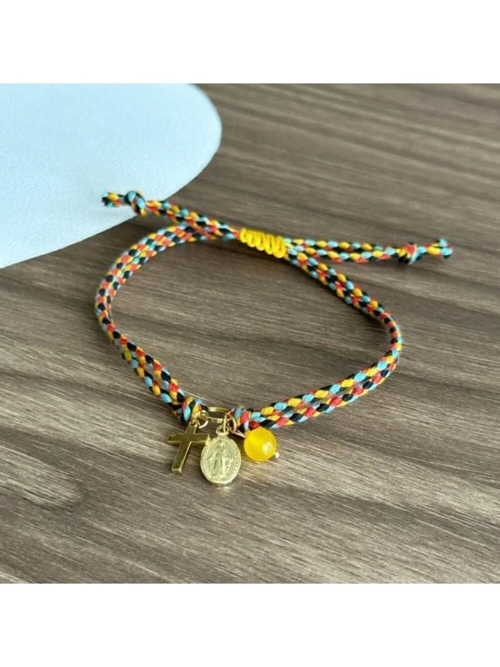 Boho cross bracelet Q252